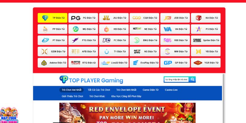 Sảnh trò chơi slot game được nhiều người yêu thích hiện nay